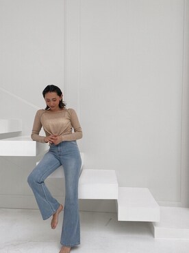 ALEXIA STAMさん（レディース・163cm）の春コーディネート