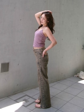 ALEXIA STAMさん(レディース・159cm)の夏コーディネート