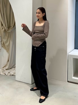 ALEXIA STAMさん（レディース・163cm）の夏コーディネート