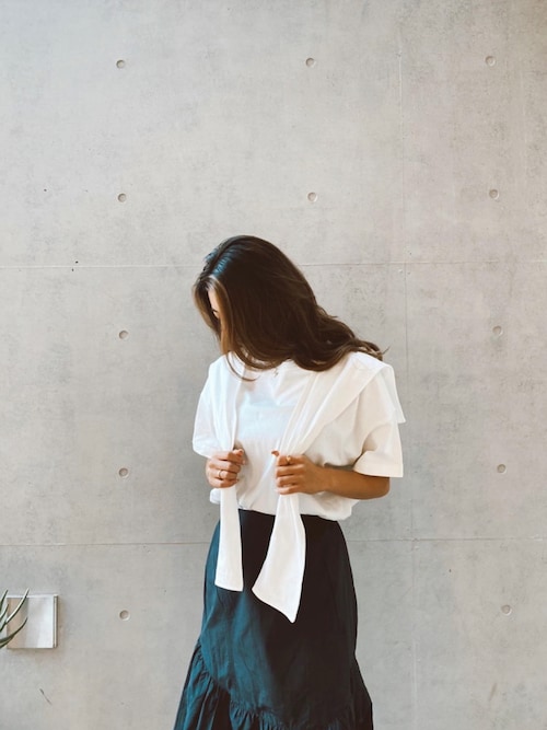 セール】Sailor Collar Tee /セーラーカラーT（Tシャツ
