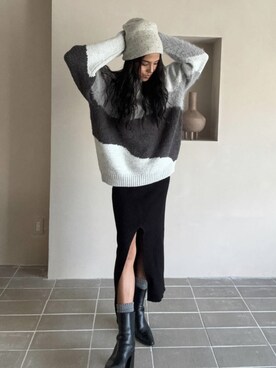 ALEXIA STAMさん(レディース・157cm)の秋コーディネート