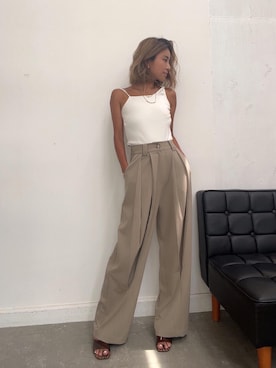 ALEXIA STAMさん(レディース・158cm)の夏コーディネート