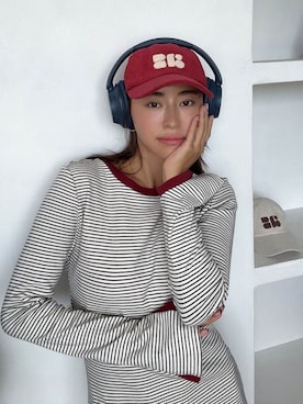 ALEXIA STAMさん（レディース・158cm）の秋コーディネート