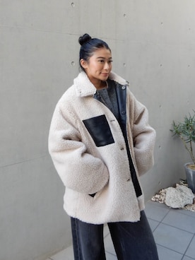 ALEXIA STAMさん（レディース・157cm）の秋コーディネート