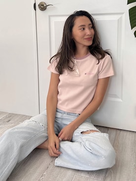 ALEXIA STAMさん(レディース・163cm)の春コーディネート