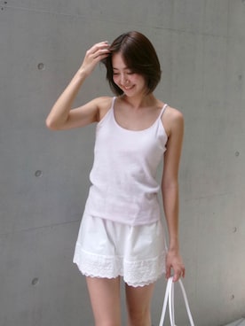 ALEXIA STAMさん(レディース・156cm)の夏コーディネート