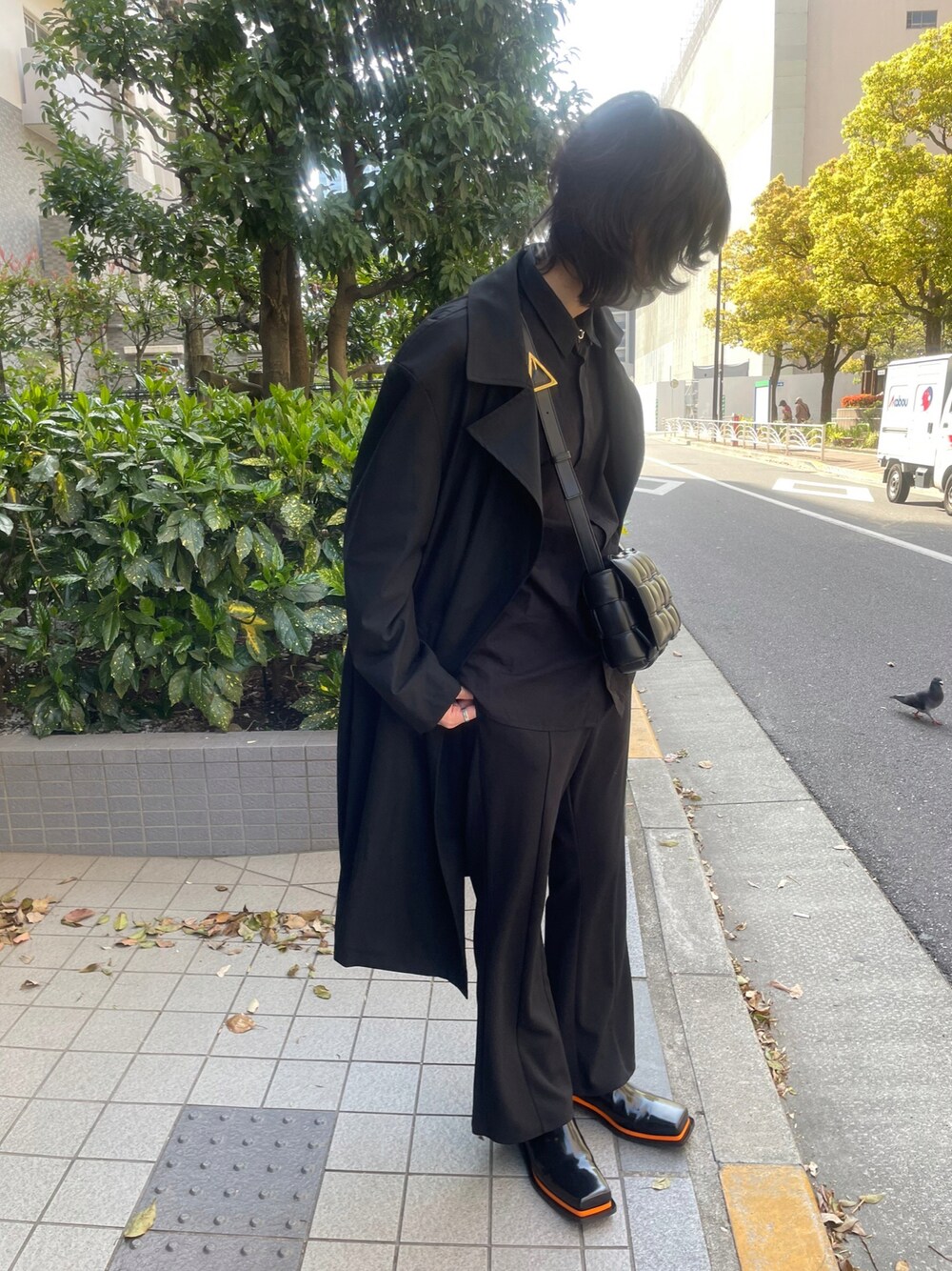 ZARA メンズ　トレンチコート　ブラック トレンチコート | メンズ | ZARA 日本