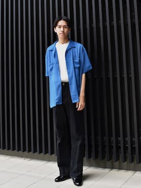 吉沢成夏（ヨシザワセナ）さん（メンズ・180cm）の夏コーディネート