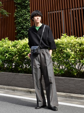 吉沢成夏（ヨシザワセナ）さん（メンズ・180cm）の夏コーディネート