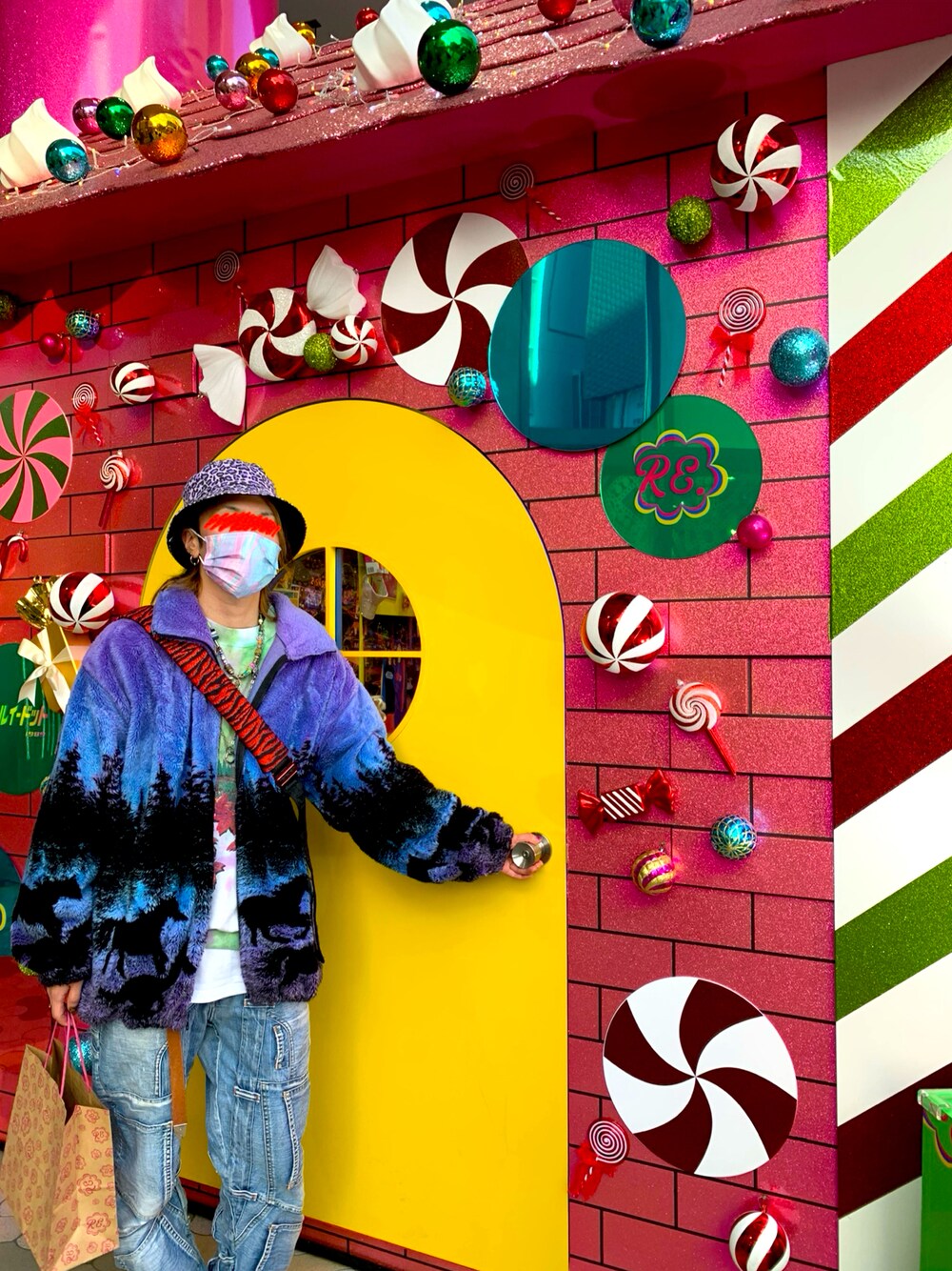 「古着MIX」｜「GUのGU × MIHARAYASUHIRO（ベルト、ベージュ系）」を使った、 ‪‪☺︎‬YYY‪‪☺︎‬さん（メンズ・166cm）の冬コーディネートの1枚目の写真