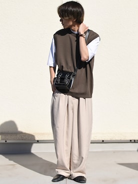 おやすみくん💤さん（メンズ・170cm）の春コーディネート