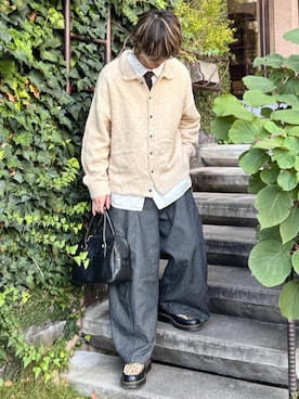 「アイテム（ファッション雑貨）」を使った、おやすみくん💤さん（メンズ・170cm）の秋コーディネート