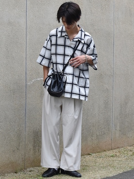 「UNIIT（ユニット）のアイテム」を使った、おやすみくん💤さん（メンズ・170cm）の夏コーディネート