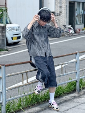 「MandO（エムオー）（エムオー）のアイテム」を使った、おやすみくん💤さん（メンズ・170cm）の春コーディネート