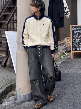 「WISH FOR EVER（ウィッシュフォーエバー）のアイテム」を使った、おやすみくん💤さん（メンズ・170cm）の春コーディネート