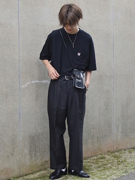 おやすみくん💤さん（メンズ・170cm）の夏コーディネート