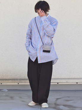 「epnok」｜「アイテム（その他）」を使った、おやすみくん💤さん（メンズ・170cm）の春コーディネート