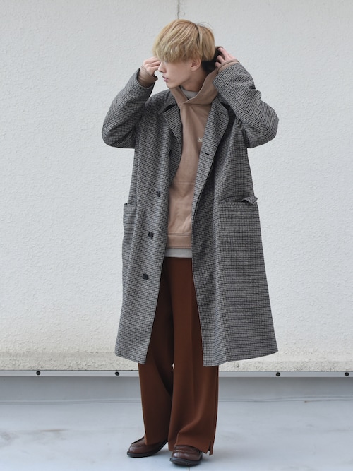 ADAM ET ROPE'（アダムエロペ）の「HYBRID TWEED コート