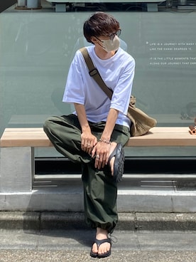 おやすみくん💤さん(メンズ・170cm)の夏コーディネート