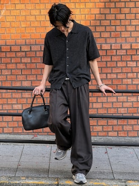 「epnok（エプノック）のアイテム」を使った、おやすみくん💤さん（メンズ・170cm）の春コーディネート