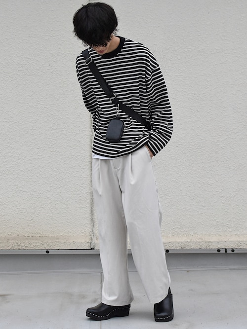 ベーシックルーズボーダーロンT（Tシャツ/カットソー）｜epnok