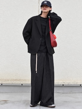 「MandO（エムオー）（エムオー）のアイテム」を使った、おやすみくん💤さん（メンズ・170cm）の秋コーディネート