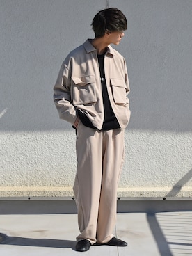 おやすみくん💤さん（メンズ・170cm）の冬コーディネート