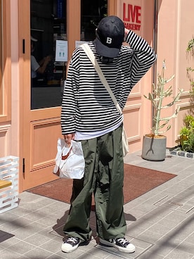 おやすみくん💤さん(メンズ・170cm)の春コーディネート