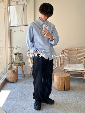 おやすみくん💤さん（メンズ・170cm）の春コーディネート