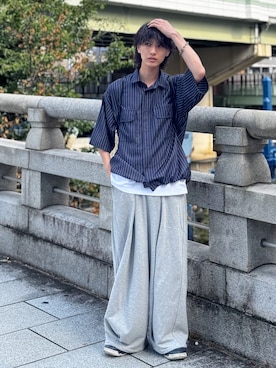 おやすみくん💤さん(メンズ・170cm)の夏コーディネート