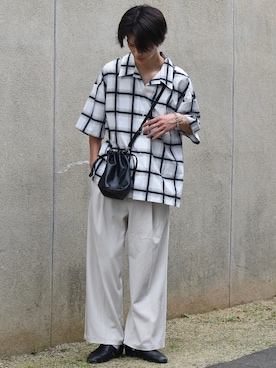 「UNIIT（ユニット）のアイテム」を使った、おやすみくん💤さん（メンズ・170cm）の夏コーディネート