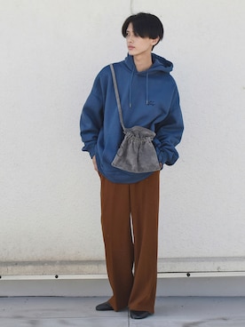 「リラックスコーデ」｜「アイテム（その他）」を使った、おやすみくん💤さん（メンズ・170cm）の秋コーディネート