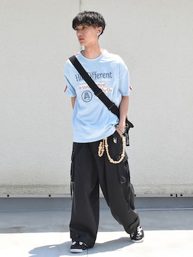 おやすみくん💤さん（メンズ・170cm）の夏コーディネート