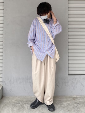 おやすみくん💤さん（メンズ・170cm）の夏コーディネート