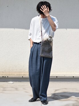 おやすみくん💤さん（メンズ・170cm）の夏コーディネート