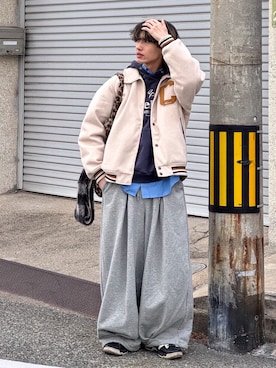 おやすみくん💤さん（メンズ・170cm）の冬コーディネート