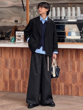 「MASONPRINCE（メイソンプリンス）のアイテム」を使った、おやすみくん💤さん（メンズ・170cm）の秋コーディネート