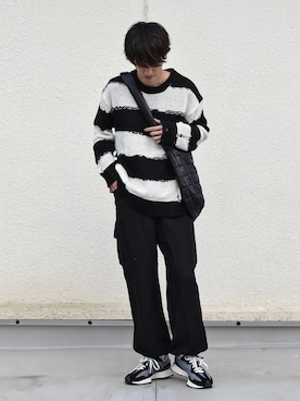 おやすみくん💤さん（メンズ・170cm）の春コーディネート