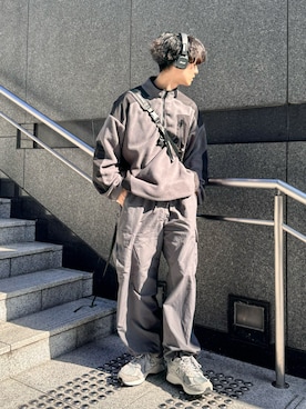 おやすみくん💤さん(メンズ・170cm)の春コーディネート