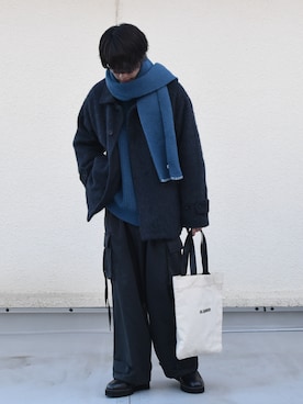 「PICSAS（ピクサス）のアイテム」を使った、おやすみくん💤さん（メンズ・170cm）の冬コーディネート