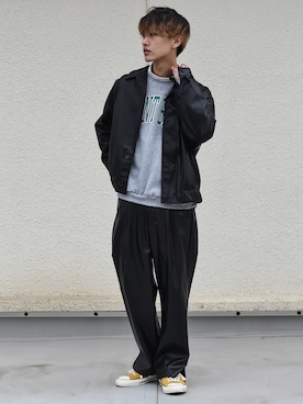 おやすみくん💤さん（メンズ・170cm）の冬コーディネート