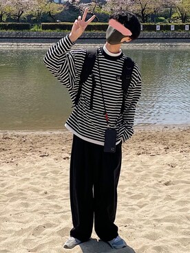 おやすみくん💤さん(メンズ・170cm)の春コーディネート