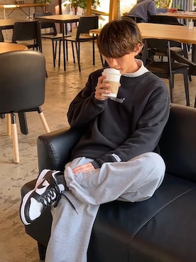 「ほめられ本命コーデ」｜おやすみくん💤さん（メンズ・170cm）の冬コーディネート
