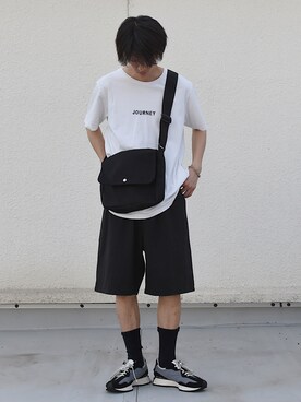 おやすみくん💤さん（メンズ・170cm）の夏コーディネート