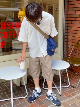 おやすみくん💤さん（メンズ・170cm）の夏コーディネート