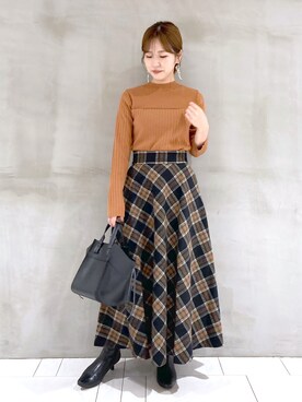 みっちーさん（レディース・156cm）の秋コーディネート