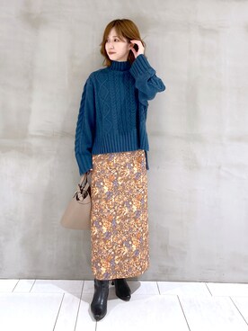 みっちーさん（レディース・156cm）の秋コーディネート