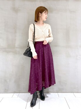 みっちーさん（レディース・156cm）の秋コーディネート