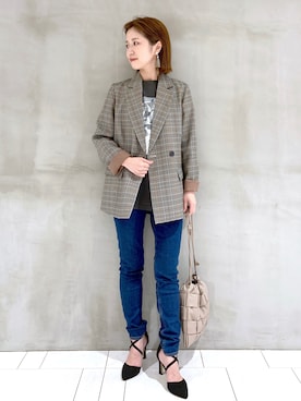 みっちーさん（レディース・156cm）の秋コーディネート