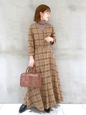 みっちーさん（レディース・156cm）の秋コーディネート